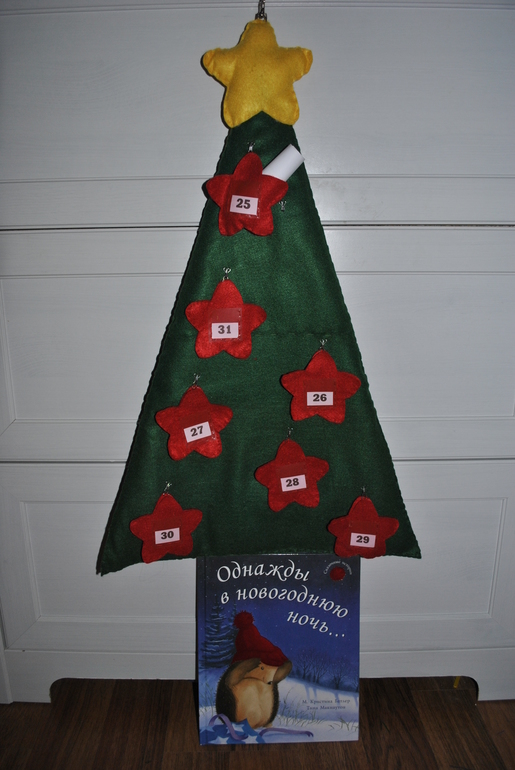 Первый день адвент календаря