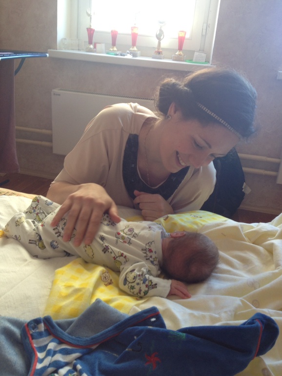 Вчера забрали Настиных деток)))