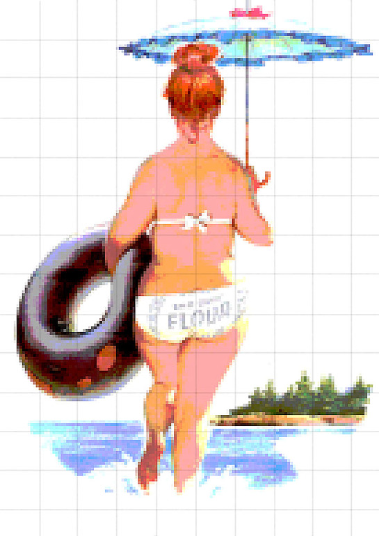 Контрольное задание № 23. Делаем схему для вышивки из фотографии