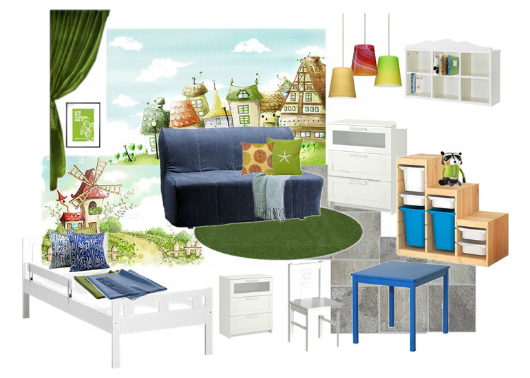 Детская из бомбоубежища