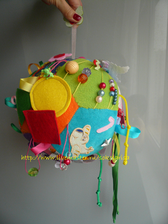 Развивающий мячик