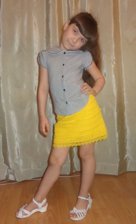 Юбочка по мотивам работ Ванессы Монторо