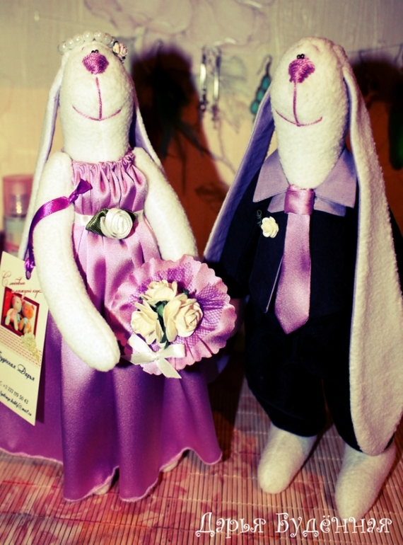 Свадебные зайки