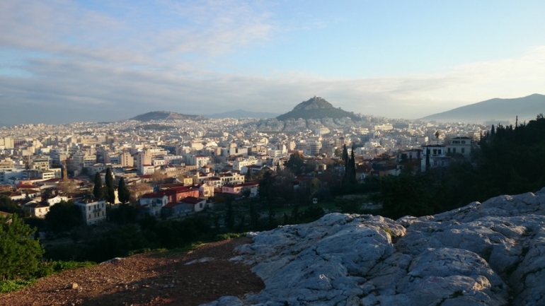 Греция. Афины.Январь 2014