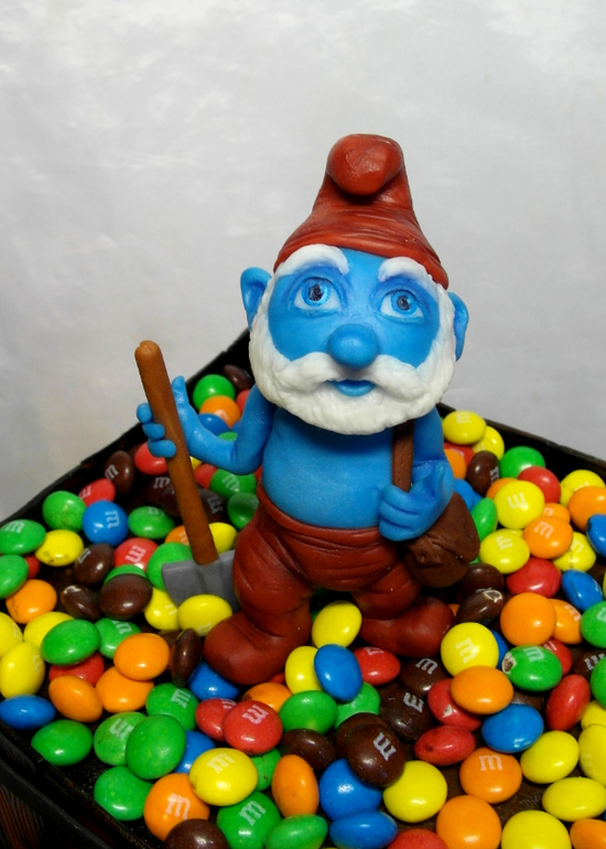 Смурфики на грузовике)