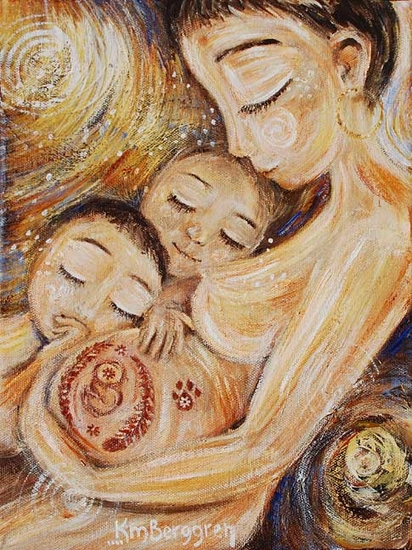 Разбираем необычные красивые беременные картиночки=)