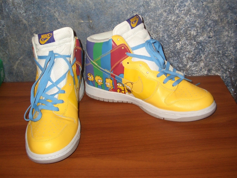 Кроссовки Nike Simpsons 46р - 1900р