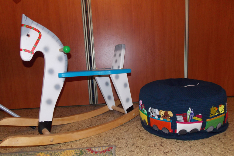 Пуфик-паровозик!)))