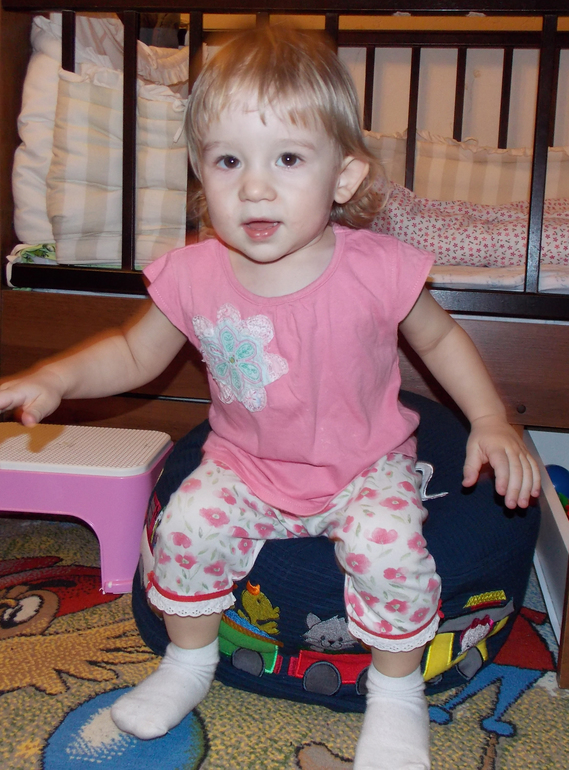 Пуфик-паровозик!)))