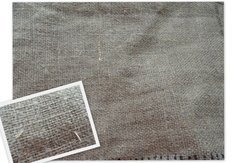 Вышивка лентами. Льняная сумка. МК