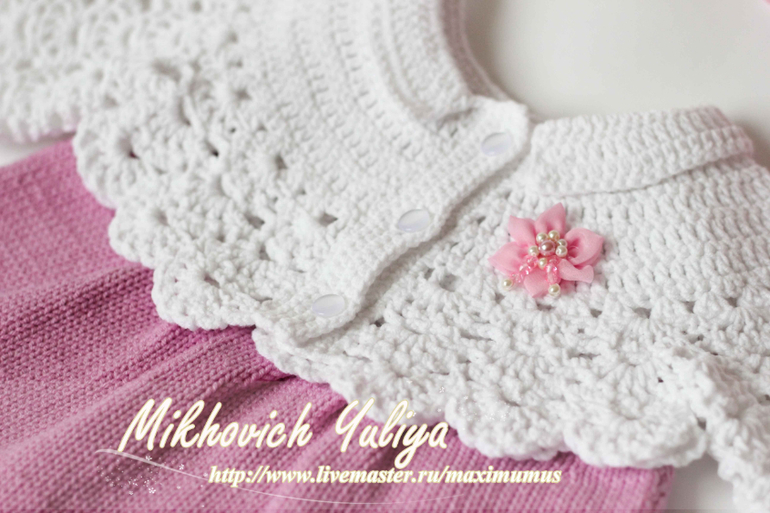 Комплект для крестин и выписки(много фото под катом)