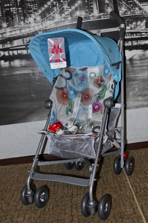 Maclaren Volo Silver Rotary Print 2014