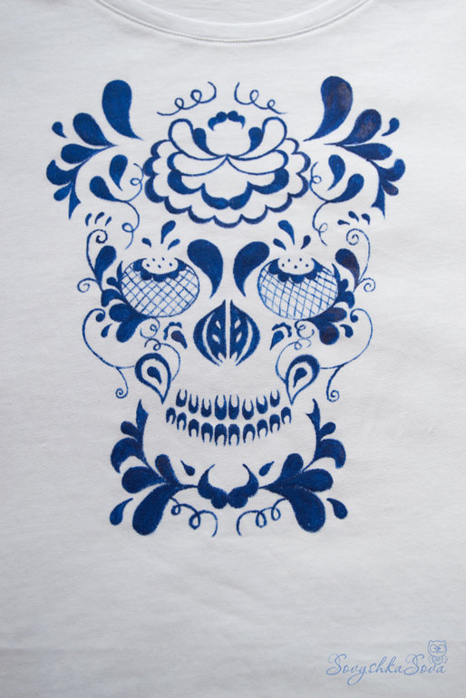 Почти "гжель"))