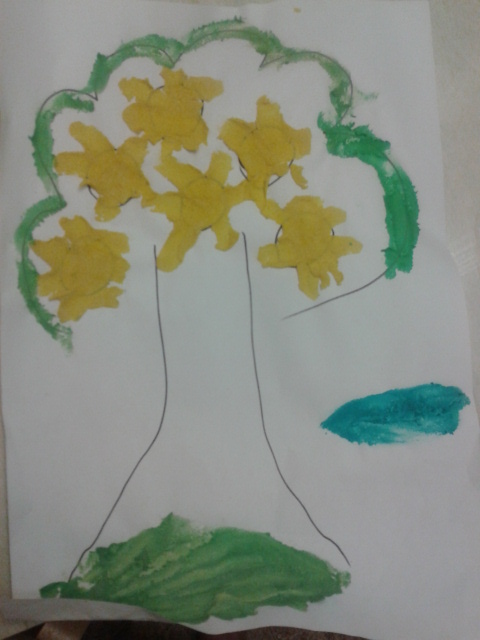 Розовый лев и не только: наши с дочкой творилки (9 месяцев - 1 год+)