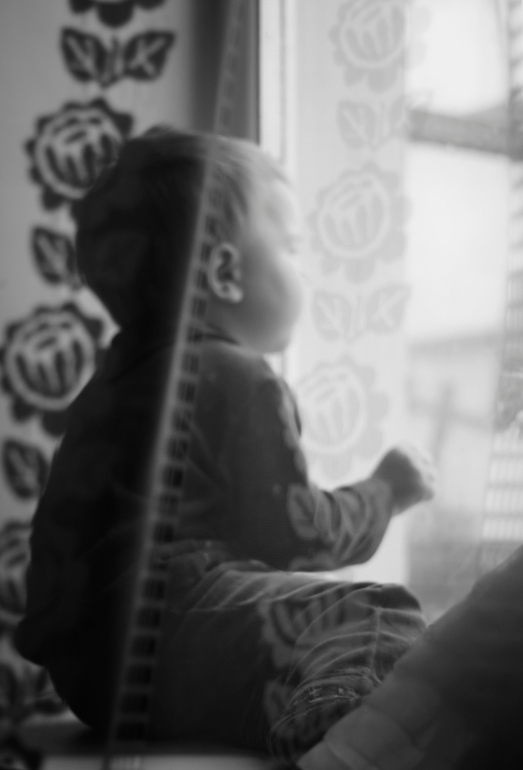 В ожидании папы домой... На критику...