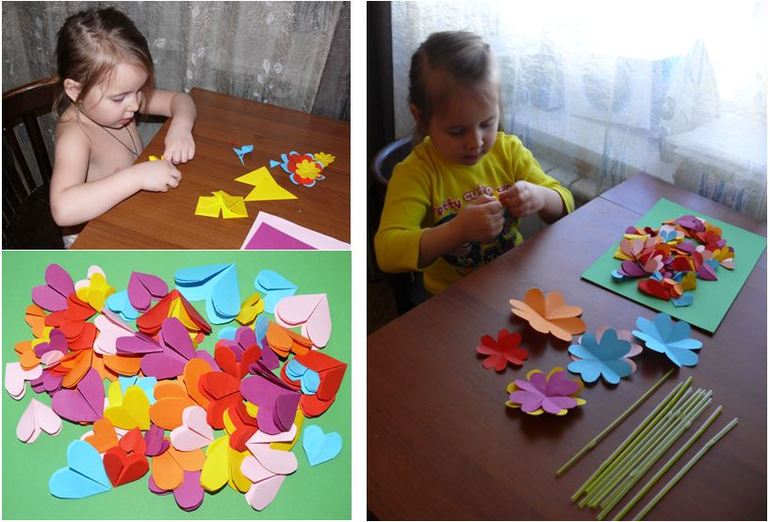 Поделка на 8 марта!