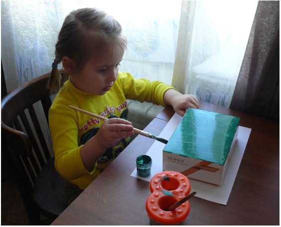 Поделка на 8 марта!