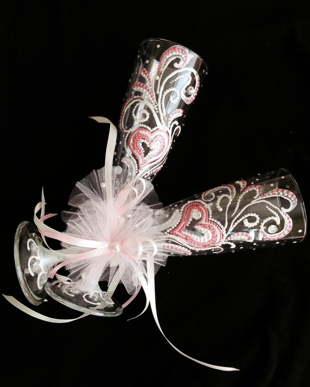 Свадебные бокалы