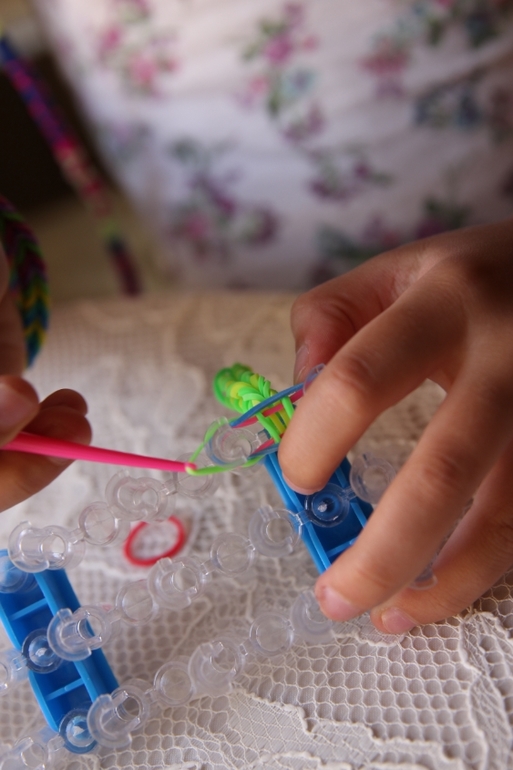 новое увлечение) loom bands
