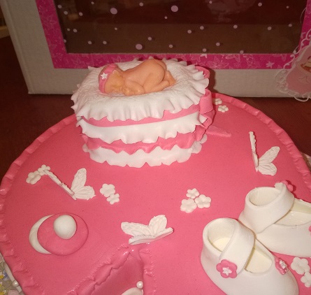 Торт Двоечка с младенчиком