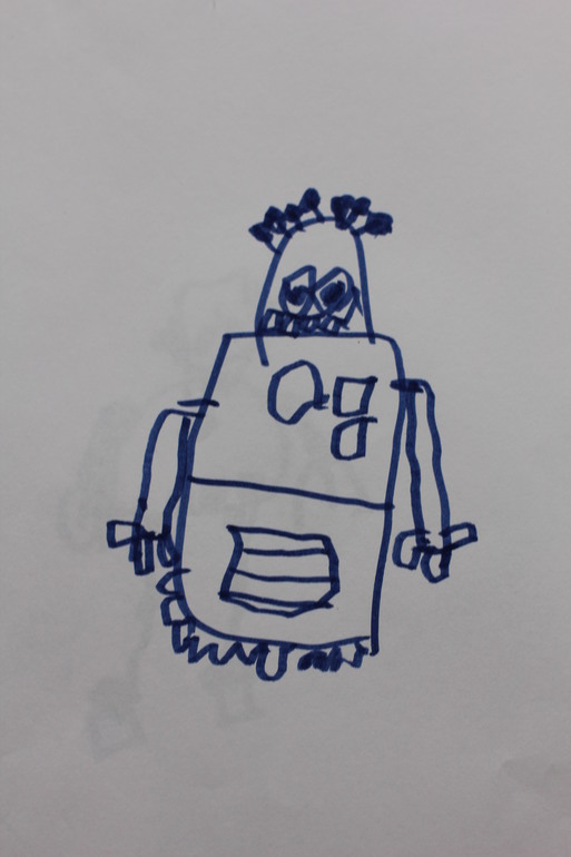 Андрей рисует