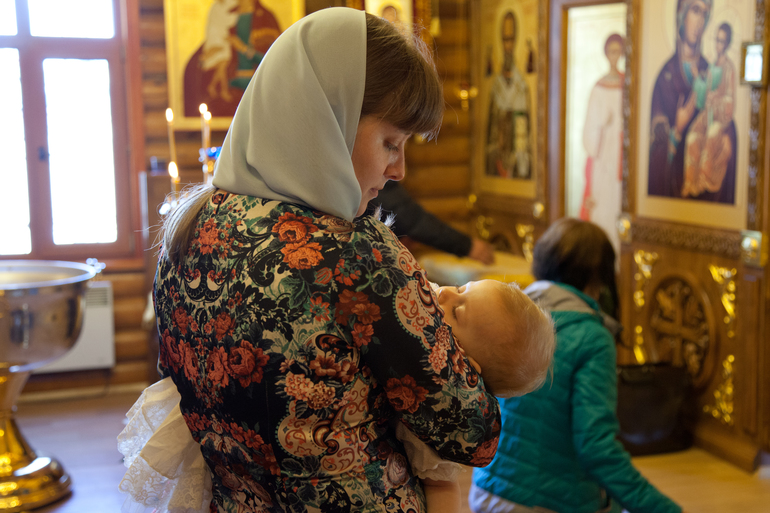 Крещение нашей Юляшки (фото)