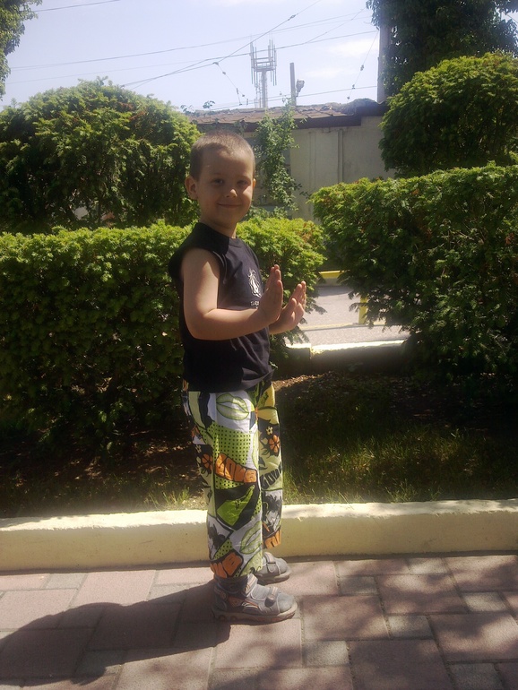 Удлиненные шорты для сынули