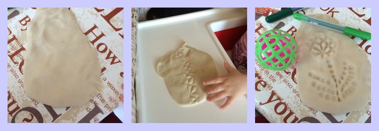 Рисуем на соленом тесте