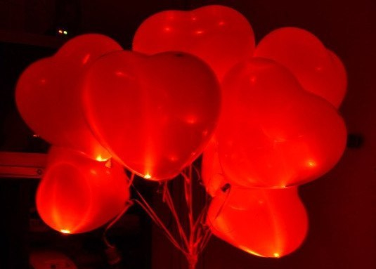 Светящиеся воздушные шарики