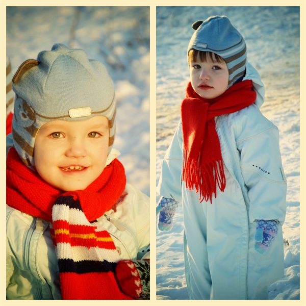 Катаемся с горки, прогулка)))