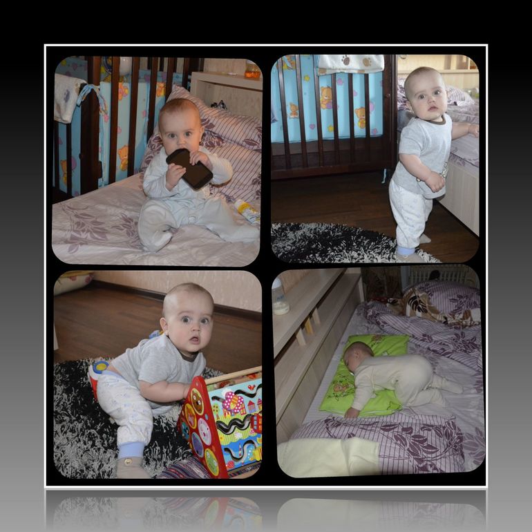 Нам целых 8 больших месяцев)))