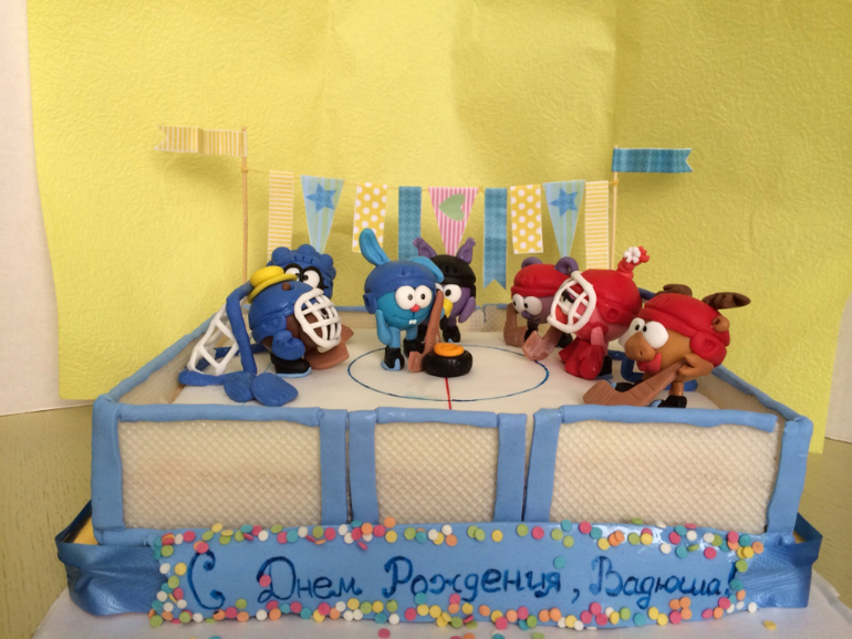 Смешарики хоккеисты