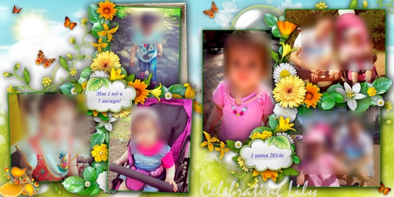 Фотокнига о 18 месяцах жизни Милаши!)