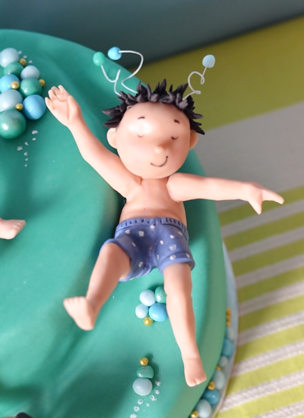 Торт "Водная горка"...