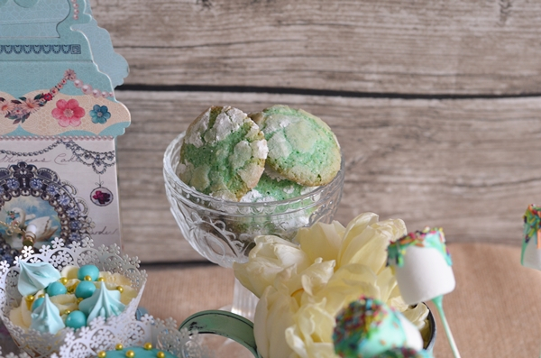 Набор сладостей в стиле Тиффани...