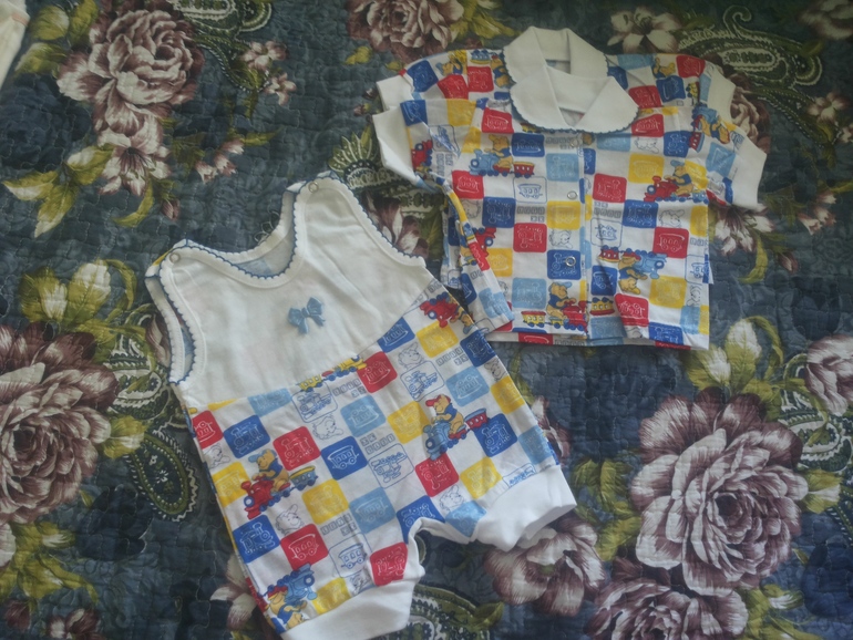 Вещи 0-3 лето