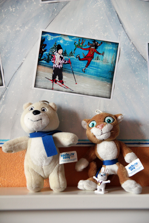 Оформление группы детского сада к Олимпиаде СОЧИ 2014