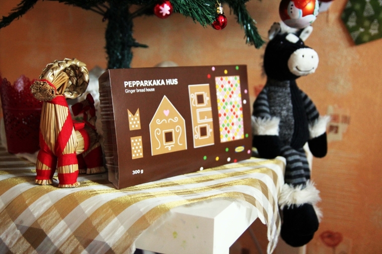 Пряничный имбирный домик