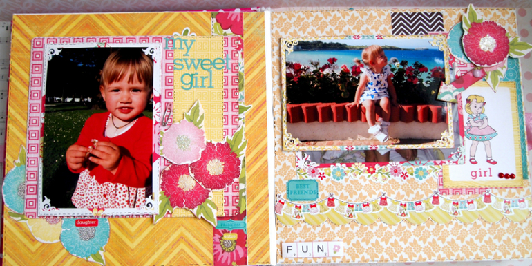 Альбом для испанской девчушки Анастасии