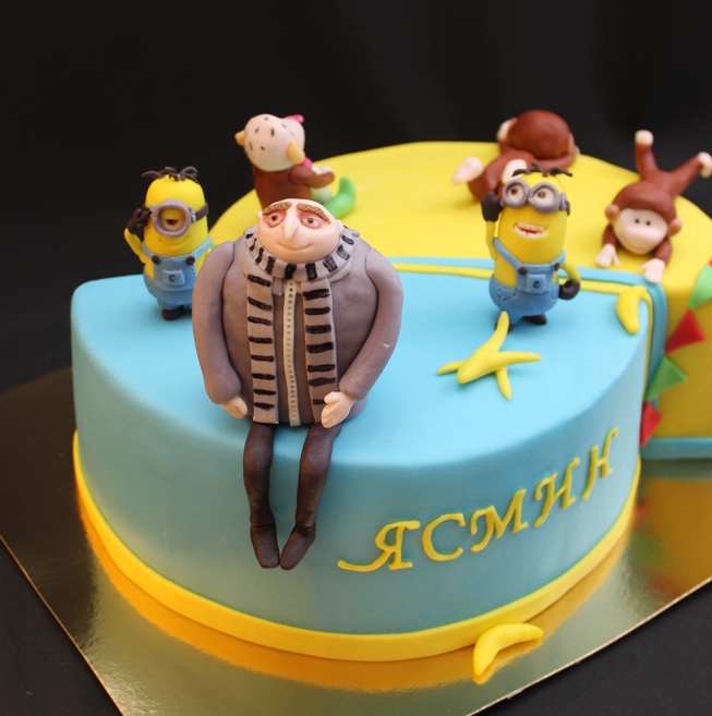 Торт из 2 половинок