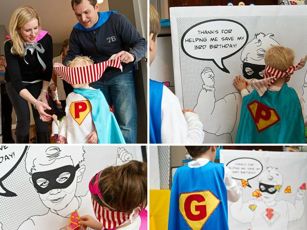 Little party: вечеринка супергероев