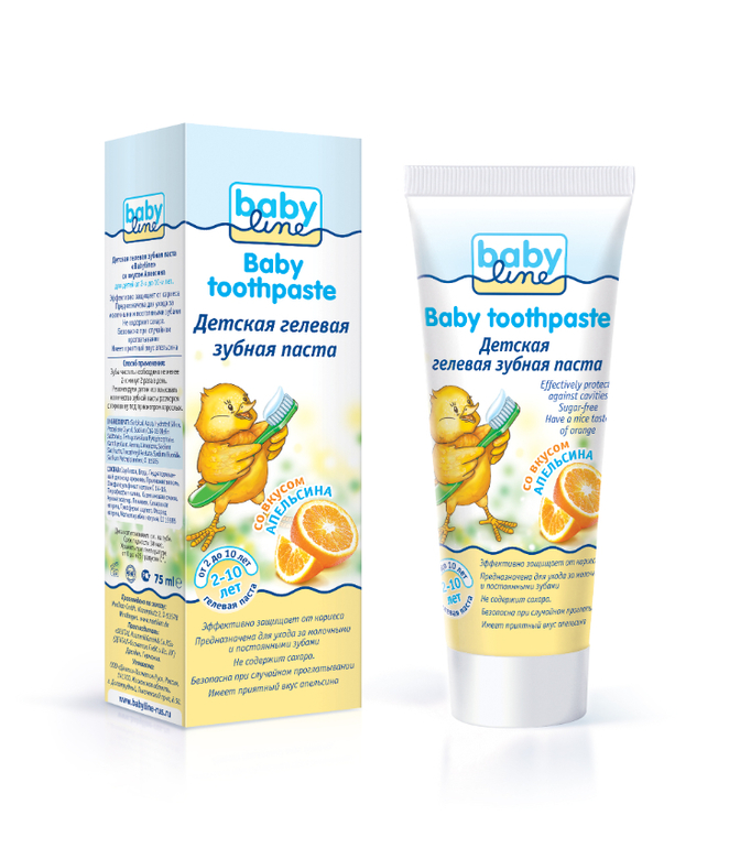 Зубная паста Babyline