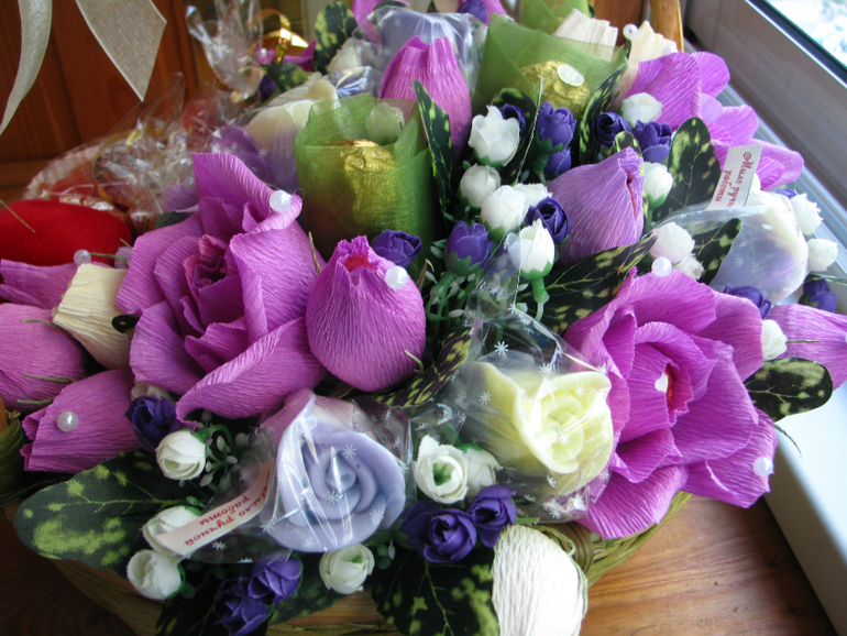 Большая корзина с большой благодарностью