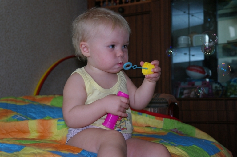 Мыльные пузыри - такое простой рецепт радости!