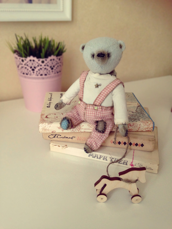 Мишка тедди Платоша