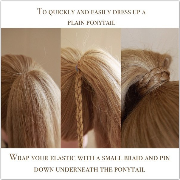 Идеи причесок или если руки не из jopЫ...