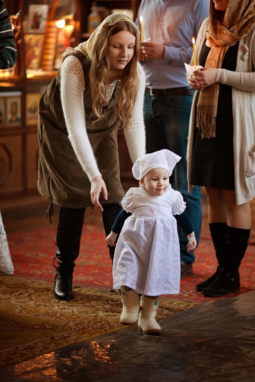 Фотосессия таинства крещения...