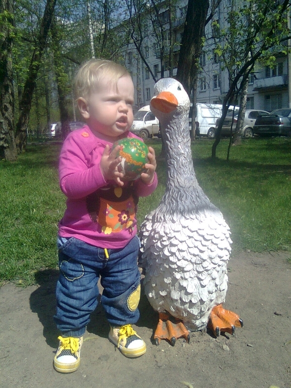 Любим гусей)))