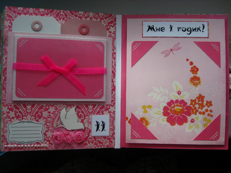 Альбом первого года жизни Алисы