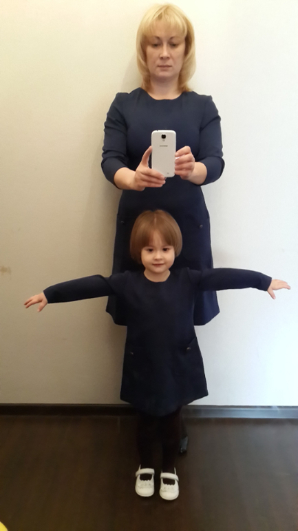 хвастики мама+дочка